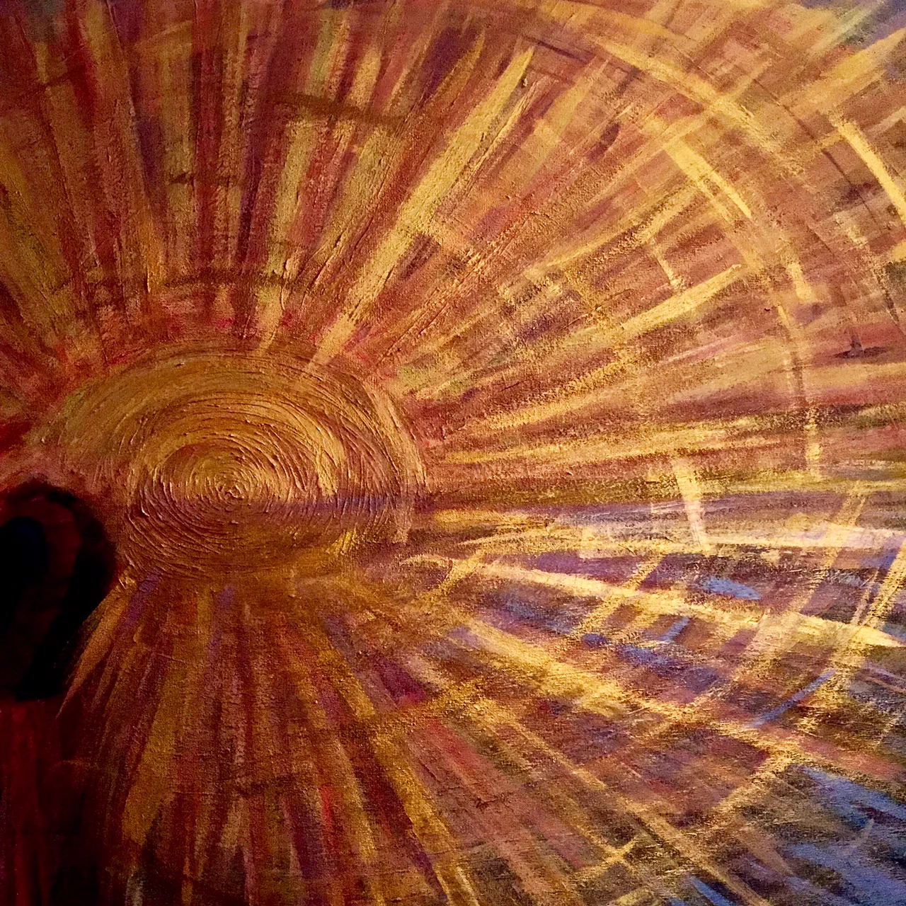 Rebirth, acrylic on canvas, 2017