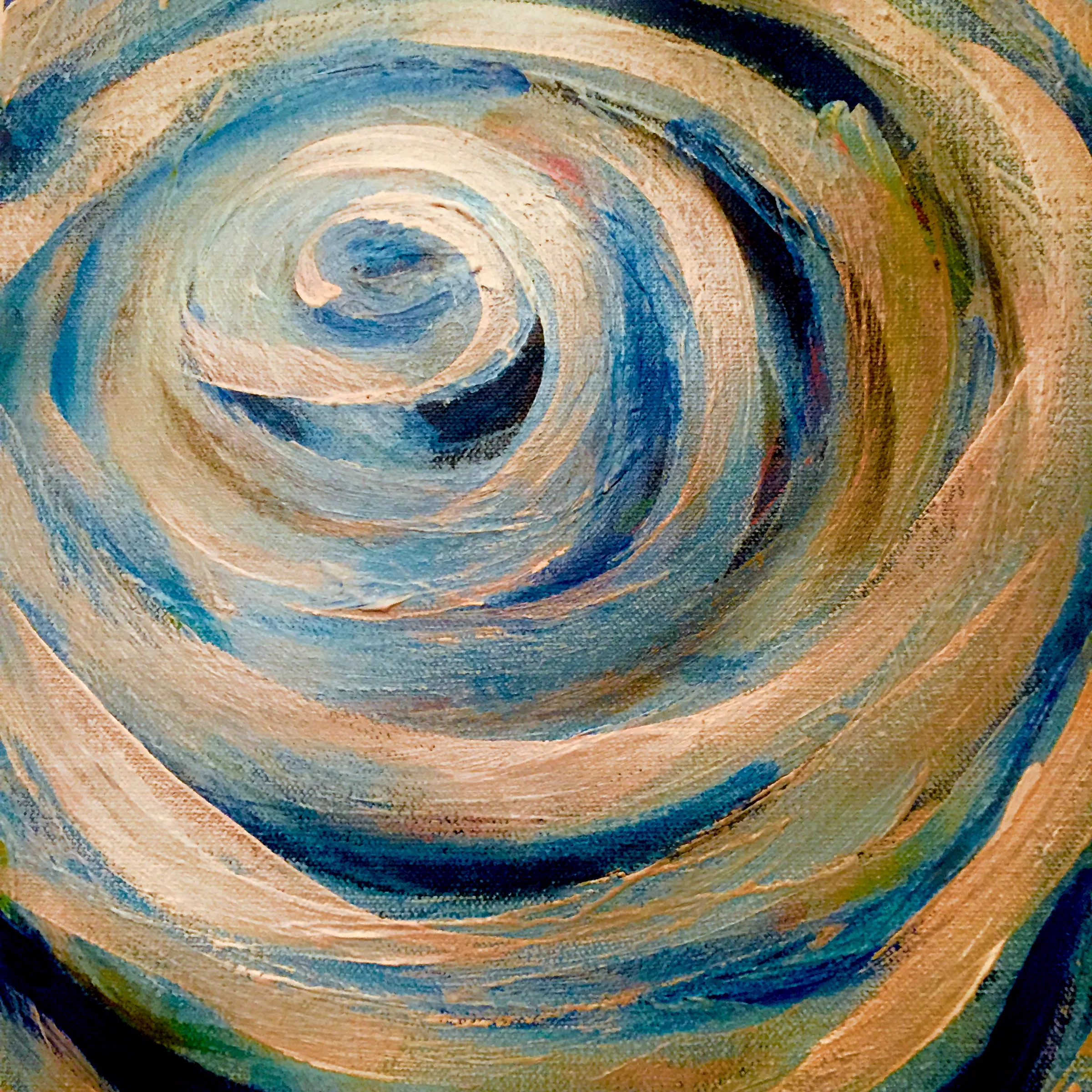Spirit, acrylic on canvas, 2017